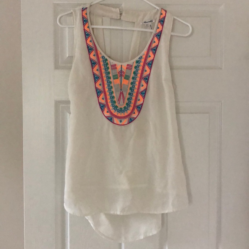 Gorgeous tank top with open back